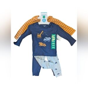 Carter's Navy and Mustard Construction Set